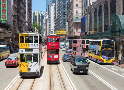 香港_二階建てトラム